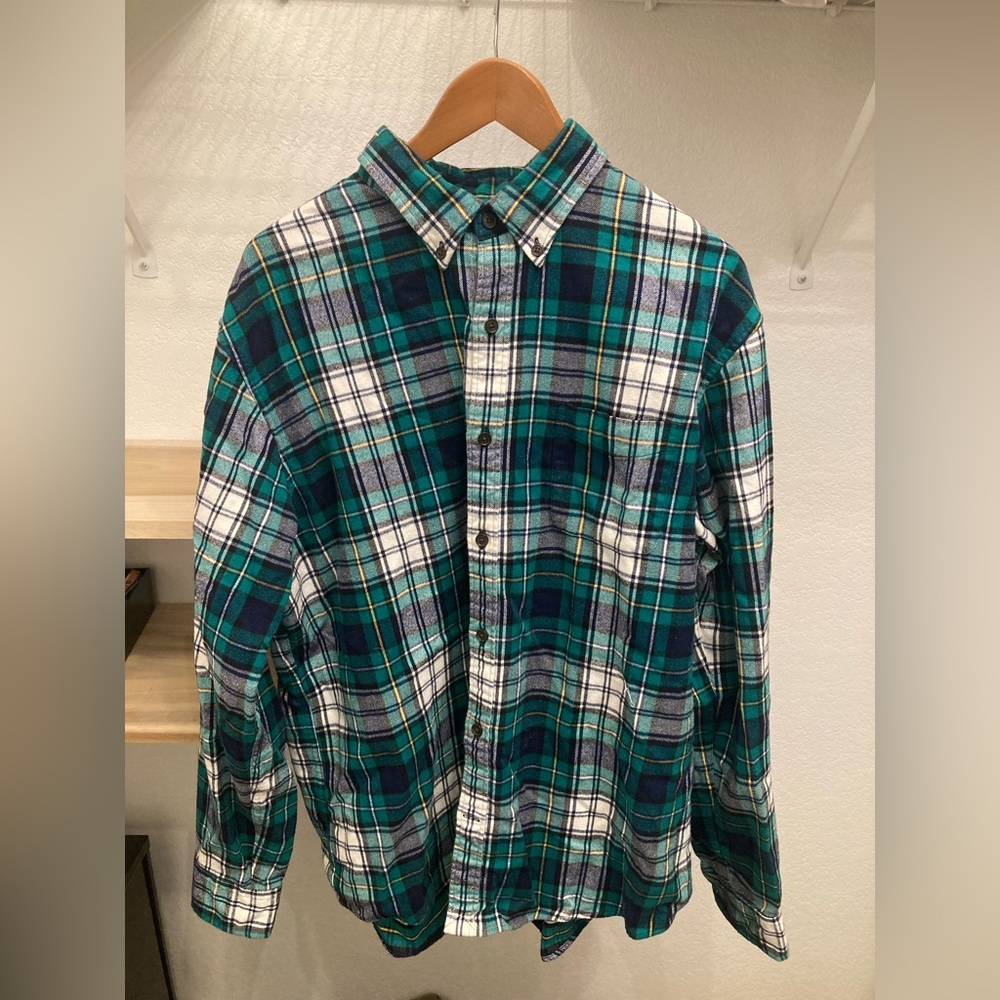 Lands’ End Flannel Shirt